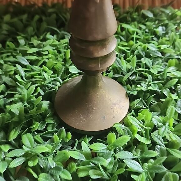 Vintage Brass Bud Vase - Picture 10 of 10
